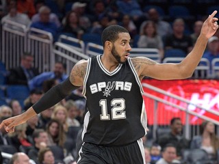 LaMarcus Aldridge ešte ako hráč San Antonia Spurs. 