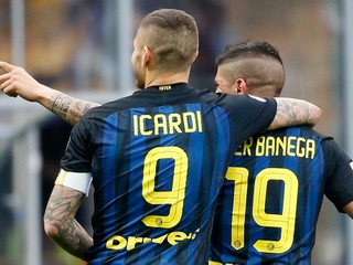 Mauro Icardi a Ever Banega strelili spolu až šesť gólov.