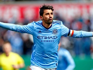 David Villa strelil pri výhre New Yorku City dva góly, zahral si aj Pirlo