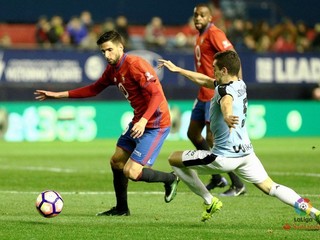 Osasuna po šiestich prehrách bodovala, ostáva však naďalej posledná