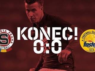 Sparta Praha remizovala so Zlínom, Matejov bol po dvoch žltých kartách vylúčený