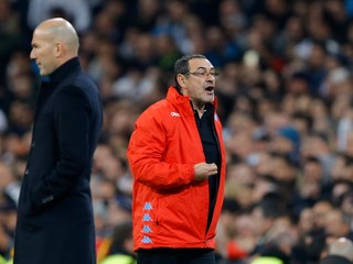 Maurizio Sarri doviedol svoj tím až do osemfinále Ligy majstrov, kde nestačil na Real Madrid.