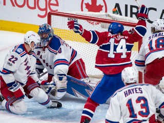 Montreal v druhom zápase porazil New York Rangers po predĺžení a vyrovnal stav série na 1:1.