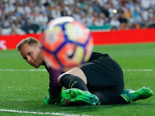 Ter Stegen patril k hrdinom Barcelony.
