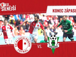 Slavia remizovala s Jabloncom a má rovnaký počet bodov ako Plzeň