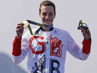 Alistair Brownlee je dvojnásobný olympijský šampión.