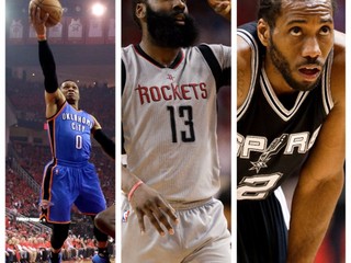 Ocenenie pre najužitočnejšieho basketbalistu (MVP) základnej časti NBA 2016/2017 získa jeden z trojice Russell Westbrook (Oklahoma City Thunder), James Harden (Houston Rockets), Kawhi Leonard (San Antonio Spurs).