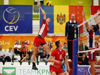 Slovenskí volejbalisti v kvalifikácii dosiahli prvú výhru, zdolali Luxemburčanov