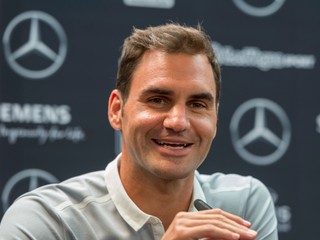 Roger Federer si oddýchol od súťažného diania.