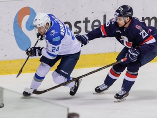 Nick Plastino (vpravo) po roku opúšťa Slovan Bratislava.