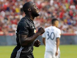 Romelu Lukaku prvýkrát skóroval za Manchester United.