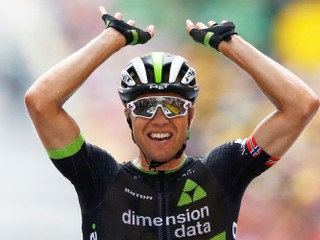 Edvald Boasson Hagen sa raduje z etapového triumfu.