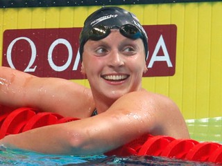 Už svoje tretie zlato v Budapešti získala Američanka Katie Ledecká.