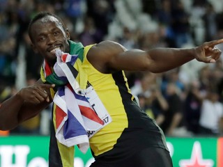 Usain Bolt nevyhral, ale lúčil sa spôsobom jemu vlastným.