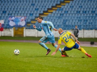 František Kubík súboji s Petrom Štepanovským.