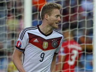 Andre Schürrle v reprezentačnom drese Nemecka.