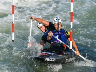 Dve slovenské lode získali striebro na juniorských ME vo vodnom slalome