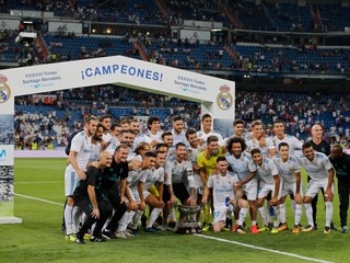 Real Madrid získal Trofej Santiaga Bernabéua.