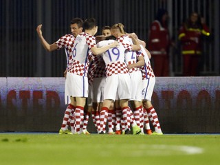 Futbalisti Chorvátska zdolali Ukrajinu.