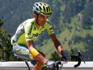 Španiel Alberto Contador sa rozlúčil víťazstvom v predposlednej etape, ilustračná snímka.