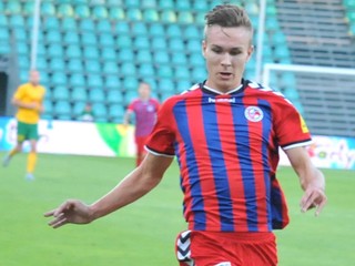 Jakub Čunta ešte v drese FK Senica.