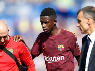 Dembélé bude chýbať Barcelone niekoľko mesiacov