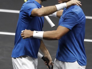 Federer a Nadal vo štvorhre uspeli, Európa vyhráva nad zvyškom sveta už 9:3