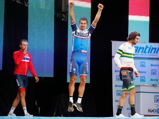 Peter Sagan sa raduje z triumfu.