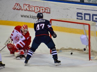 Hráči Slovana sa tešili z víťazstva nad Víťazom Podoľsk.