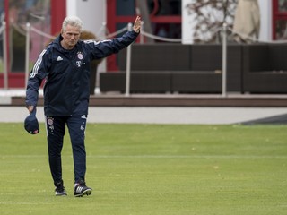 Juup Heynckes si aj v pokročilom veku užíva trénerské remeslo pri Bayerne Mníchov.