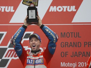 Andrea Dovizioso sa raduje z triumfu.