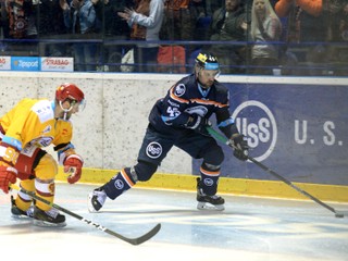 Rudolf Huna (vpravo) v drese Košíc.