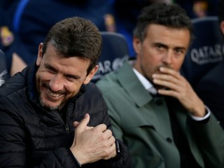 Juan Carlos Unzue (vľavo) pôsobil v Barcelone s Luisom Enriquem. Dnes je trénerom Celty Vigo.