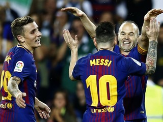 Barcelona porazila Malagu 2:0.