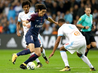 Futbalisti Marseille na vlastnom ihrisku remizovali s hráčmi Paríža St. Germain.