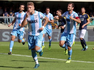 Ciro Immobile (v popredí).