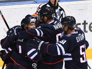 Slovan sa na domáci ľad vrátil víťazstvom, zdolal Dinamo Moskva
