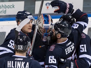 Hokejisti Slovana zdolali Dinamo Moskva.