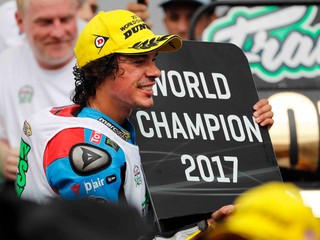 Franco Morbidelli je nový majster sveta v triede Moto2.