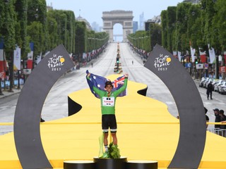 Michael Matthews tento rok prvýkrát v kariére získal zelený dres na Tour de France.