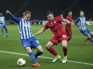 Ondrej Duda (vľavo) v drese Herthy Berlín.