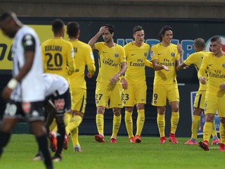 PSG postúpil v pohári po jasnom triumfe, Marseille dalo outsiderovi deväť gólov