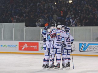 Medzi najlepšiu osmičku v Lige majstrov postúpili aj hokejisti Komety Brno. Ilustračná fotografia.