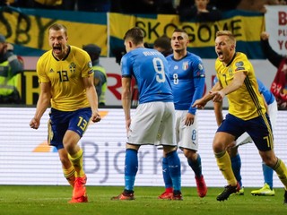 Taliansko si skomplikovalo postup na majstrovstvá sveta, prehralo vo Švédsku