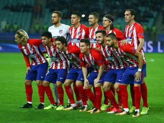 Futbalisti Atlética Madrid.