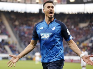 Sandro Wagner sa v drese Hoffenheimu vypracoval na jedného z najlepších útočníkov v Bundeslige.