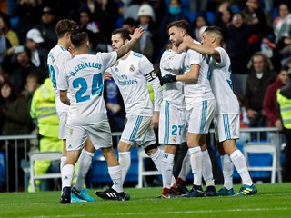 Hráči Realu Madrid sa tešili z postupu.