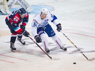 Momentka zo zápasu Slovensko - Francúzsko.