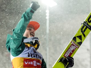Nemec Richard Freitag potvrdil skvelú formu.