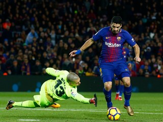 Luis Suarez strelil dva góly.